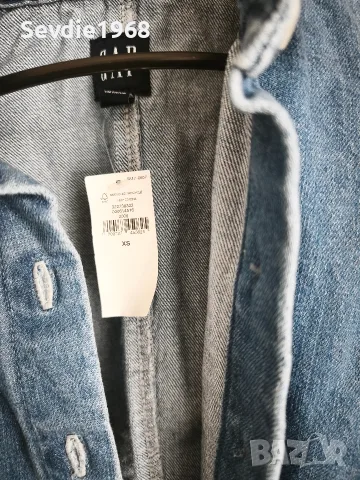 Късо дънково яке / риза GAP (Чисто ново с етикет), снимка 2 - Ризи - 56234748