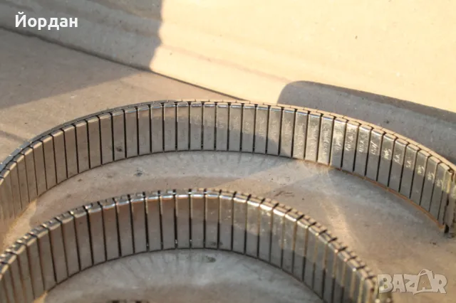 6 броя разтегателни верижки за часовник, снимка 3 - Колекции - 48882655