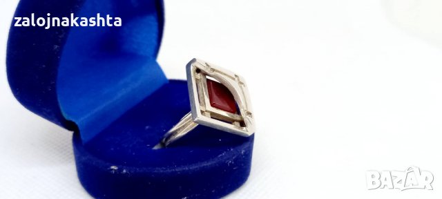 Сребърен комплект пръстен обеци и висулка-32,55гр/925, снимка 8 - Бижутерийни комплекти - 38242011