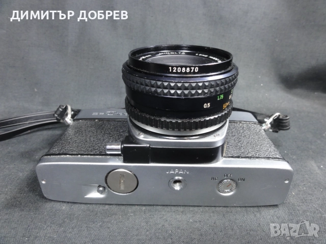 MINOLTA SRT100X SLR ФОТОАПАРАТ С ОБЕКТИВ MC ROKKOR PF 50mm 1:2, снимка 6 - Фотоапарати - 52495843