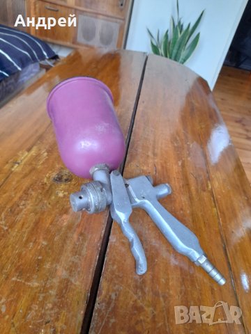 Стар пистолет за компресор,за боядисване #5