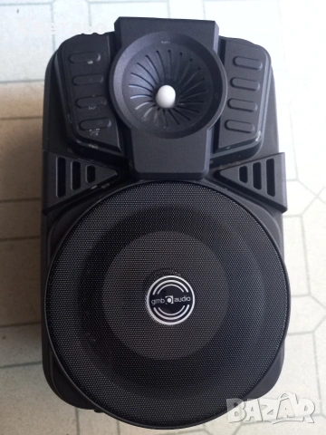 Мизикална колонка с говорител и пищялка