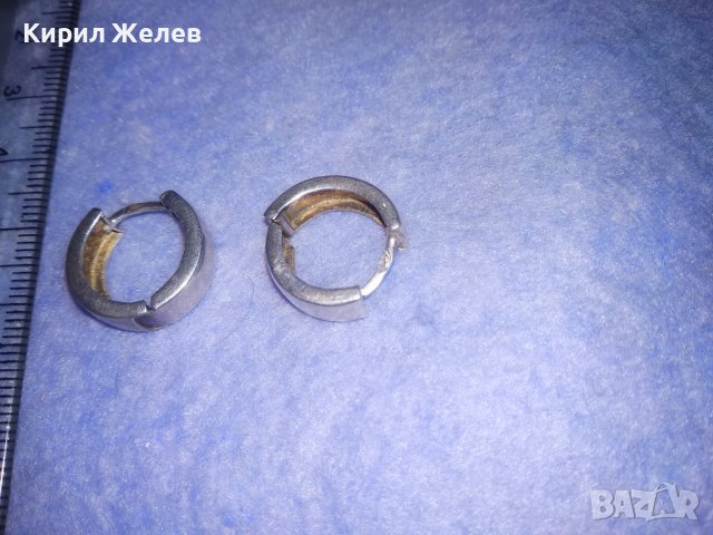 СРЕБЪРНИ РЕТРО СТИЛ ОБЕЧКИ СРЕБРО 925 АНГЛИЯ СТАРИ РЪЧНО ОРНАМЕНТИРАНИ 25260, снимка 8 - Обеци - 39666635