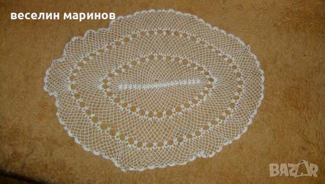 Каренца и покривки за маса плетени на една кука, снимка 7 - Покривки за маси - 31802966