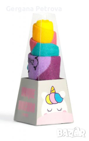 Тематични дамски чорапи: шоколад, еднорог, къпкейк, суши, донът, кафе, снимка 4 - Други - 38836384