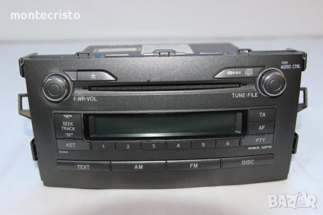 CD MP3 Toyota Auris (2007-2010г.) Касетофон / 86120-02520 / 8612002520 Тойота Аурис, снимка 1 - Аксесоари и консумативи - 37694100