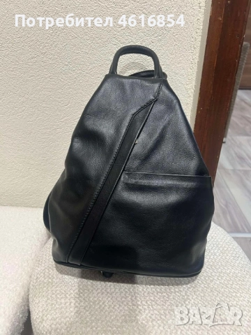 Раница от естествена кожа