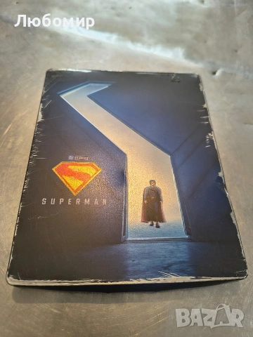 нов 4К + блу рей стилбук - СУПЕРМЕН - SUPERMAN 2025 - без БГ субтитри