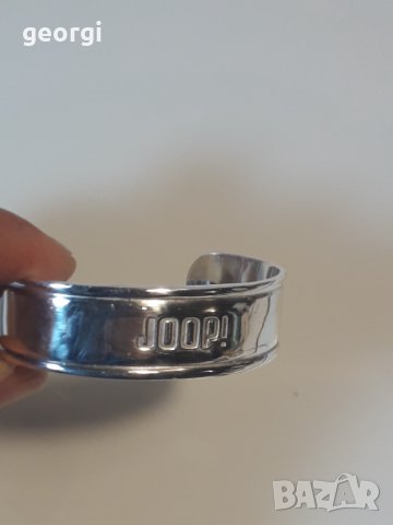 Сребърна гривна белезник Joop!, снимка 5 - Гривни - 39048158