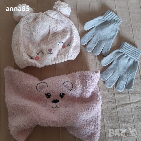 Лот шапка, яка и ръкавици 10г., снимка 3 - Шапки, шалове и ръкавици - 30211268