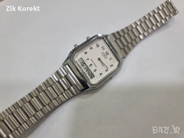 Часовник Casio 39 мм, снимка 3 - Мъжки - 56431485