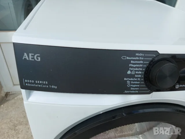Сушилня AEG 8000 AbsoluteCare, снимка 2 - Сушилни - 56531423