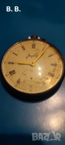 Работещ Стар джобен часовник , снимка 4 - Джобни - 36514134