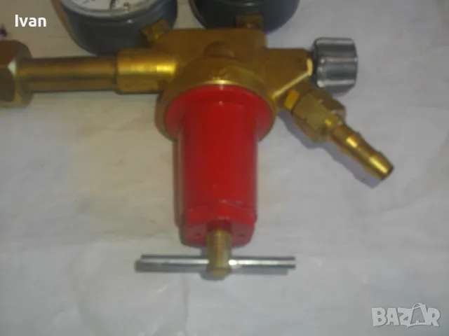 Нов РЕДУЦИР ВЕНТИЛ ЗА ГАЗ ПРОПАН-БУТАН Промишлен Индустриален Старо немско високо  качество ГДР, снимка 6 - Други инструменти - 47614161