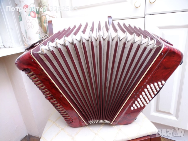 Акордеон Велтмайстер 40 баса, снимка 10 - Акордеони - 52624697