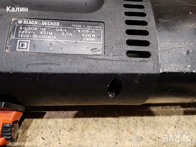 Bleken- deker bd308 re бормашина двускоростна ударна, снимка 6 - Бормашини - 49519214