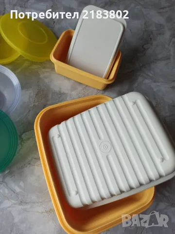 Tupperware кутии за сирене и масло, снимка 4 - Други - 49118047