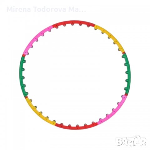 Hula Hoop Обръч масажен с магнити за отслабване 98 см, снимка 2 - Други спортове - 38220904