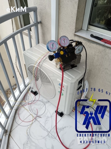 КЛИМАТИК - монтаж / профилактика / климатици мултисплит Продажба + Електротехник, снимка 2 - Други почистващи услуги - 51777507