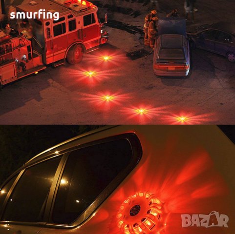 Сигнална лампа магнитна - SOS, снимка 3 - Аксесоари и консумативи - 34139269