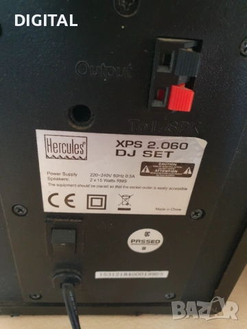 Тонколонки Hercules HPS 2.060 DJ SET, снимка 4 - Тонколони - 54344647