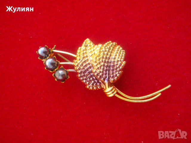 СТАРА БРОШКА, снимка 2 - Антикварни и старинни предмети - 37918879