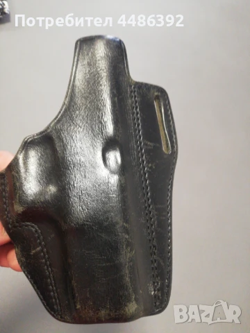 Кожен кобур-Зикингер , снимка 4 - Оборудване и аксесоари за оръжия - 51159019