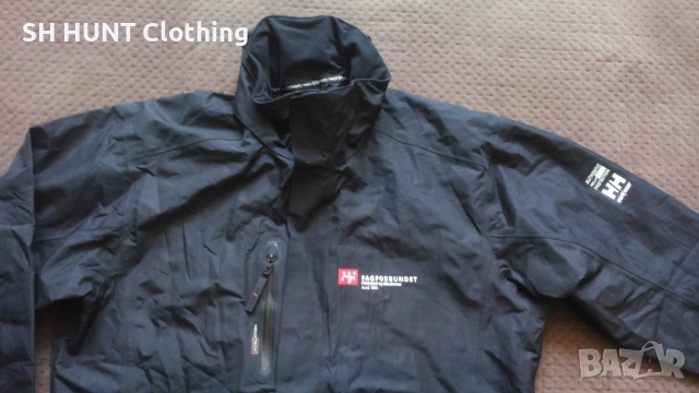 HELLY HANSEN 71043 Manchester Waterproof Shell Jacket Work раз L работно яке водонепромокаемо W4-242, снимка 4 - Якета - 52001889
