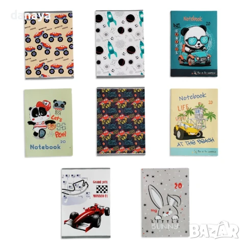 1090 Тетрадка големи квадрати малък формат A5 20 листа офсетова хартия, снимка 2 - Ученически пособия, канцеларски материали - 26257327