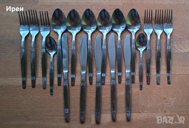 Комплект прибори Stainless steel