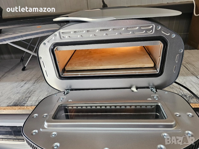 Електрическа фурна за пица температура 100-430°C,, снимка 5 - Печки, фурни - 53158951