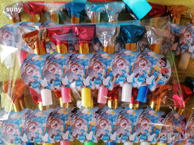 Картонена торта Смърфовете, снимка 6 - Други - 49295087