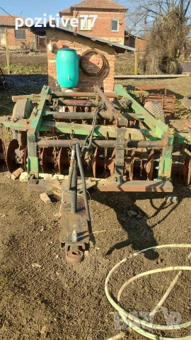 Дискова Брана за Трактор Прикачена в отлично състояние