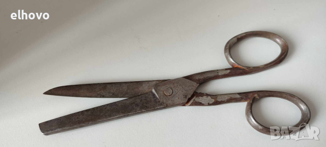 Стара шивашка ножица, снимка 5 - Антикварни и старинни предмети - 44526788