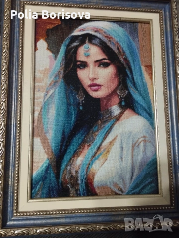 Гоблен Пустинна принцеса, снимка 2 - Гоблени - 53912937