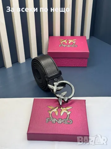 Pinko Колан Естествена Кожа Пинко - Налични Различни Цветове Код D2407, снимка 2 - Колани - 49413311