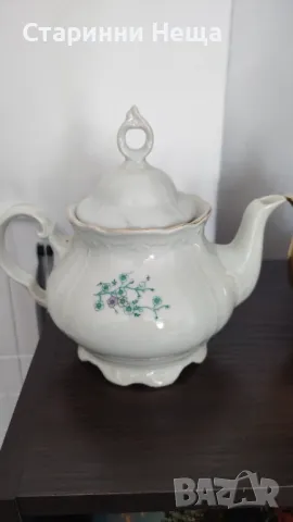 Стар български порцелан стари чайници стар чайник , снимка 5 - Антикварни и старинни предмети - 47820826