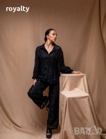 Черен Дамски Комплект , снимка 4 - Комплекти - 52942394