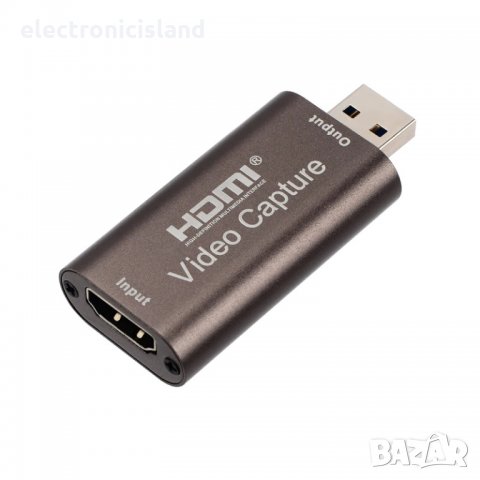 Видео Кепчър карта USB 3.0 флашка 4K аудио видео HDMI USB capture card, снимка 12 - USB Flash памети - 31889073