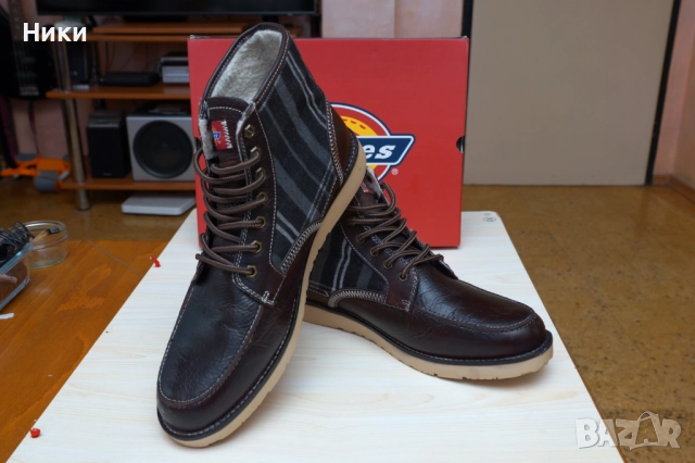 Мъжки боти Dickies-естествена кожа,нови, снимка 2 - Мъжки боти - 52423510
