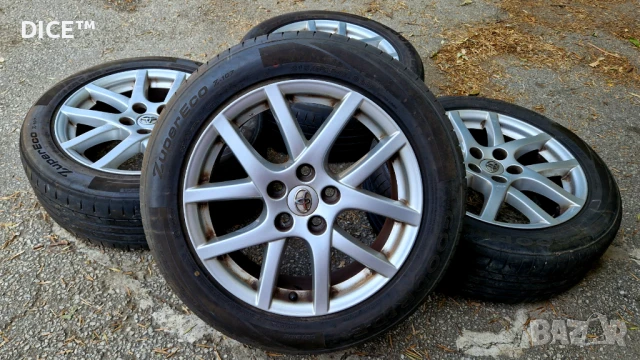 Тойота 17 5х114,3 лети джанти Toyota Avensis Corolla Verso Camry. 5x114,3 215/55/17 , снимка 1