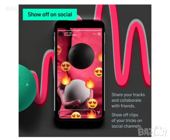 ODD Ball Bluetooth устройство, снимка 6 - Друга електроника - 50425763