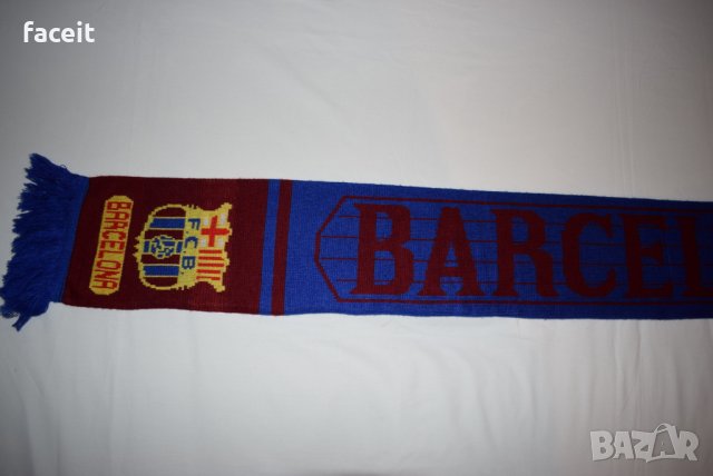 FC Barcelona - Фенски шал / Футболен / Барселона / Испания, снимка 2 - Футбол - 31174980