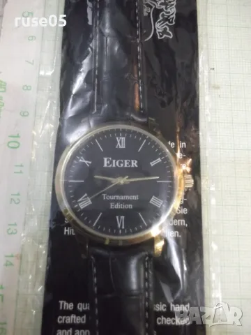 Часовник "EIGER" кварцов нов работещ, снимка 2 - Други - 48825781