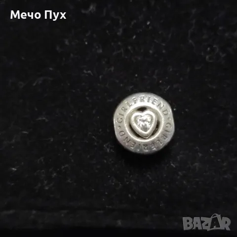 Сребърна висулка за гривна Пандора (57), снимка 4 - Гривни - 49318995