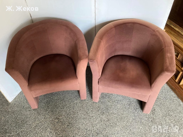 Две модерни кресла, снимка 3 - Дивани и мека мебел - 53882060