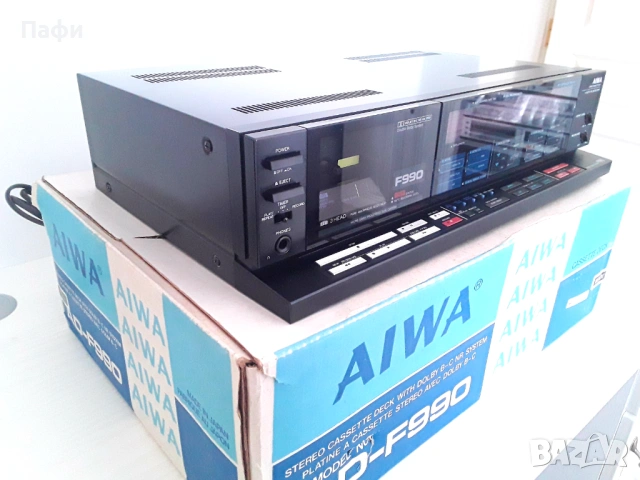 Aiwa ad f 990 black Edition , снимка 4 - Декове - 54316299