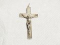 сребърен кръст разпятие православен кръст с Исус - разпятие Христово, снимка 7
