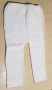 Бял комплект фанела и панталон плетени 1 - 2 год, снимка 6