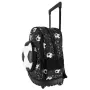 Ученическа раница с колелца за момче черно бяла с 3d дизайн_1239141, снимка 3